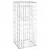 Cesta poste de gaviones de hierro 40x40x100 cm 2