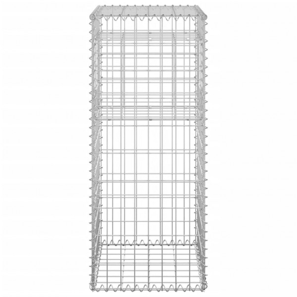 Cesta poste de gaviones de hierro 40x40x100 cm M 4