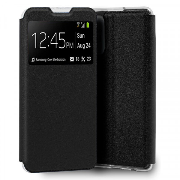 Funda COOL Flip Cover para Xiaomi Redmi Note 10 Pro Liso Negro D