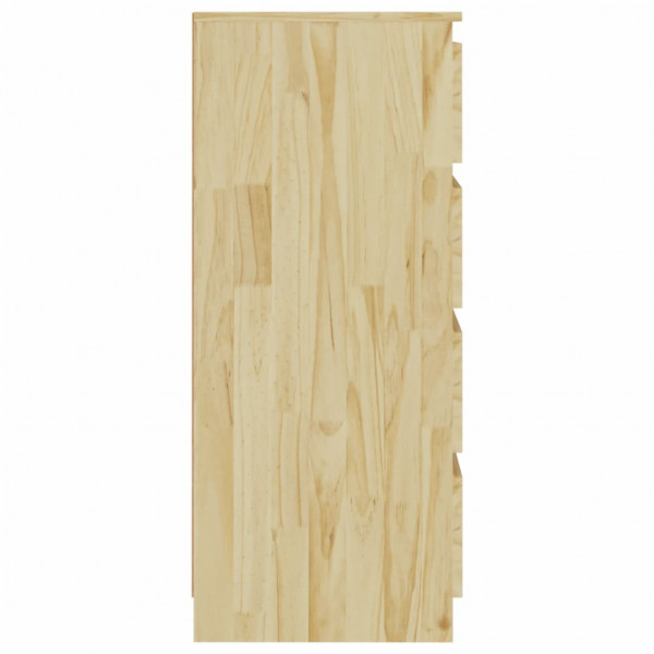 Armario auxiliar madera maciza de pino 60x36x84 cm M 4