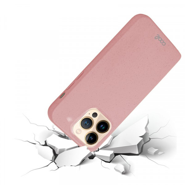 Carcaça COOL para iPhone 13 Pro Max Eco Biodegradável Rosa M 3