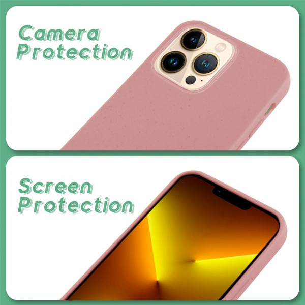 Carcaça COOL para iPhone 13 Pro Max Eco Biodegradável Rosa M 7