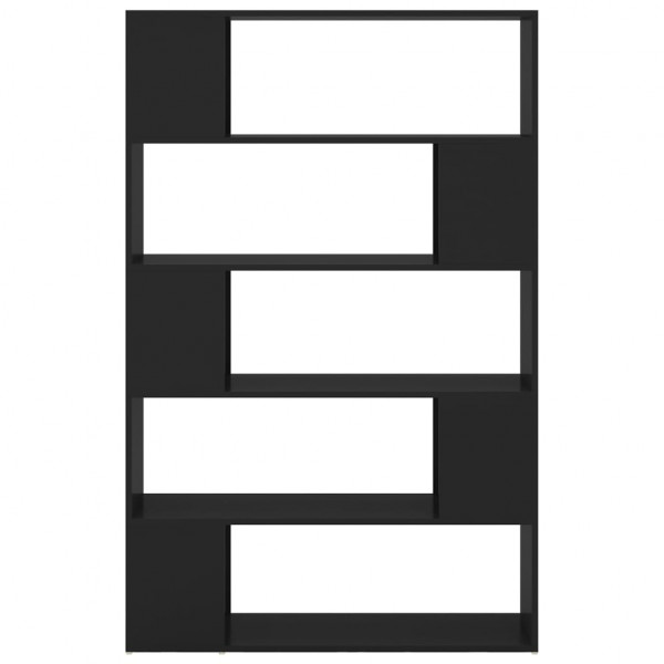 Estante/divisória 100x24x155 cm derivados de madeira preto M 5