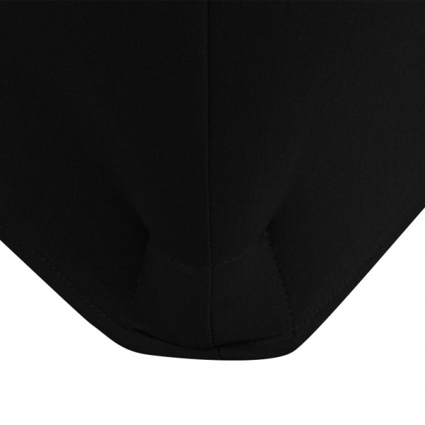 Funda elástica para mesa 2 uds 120x60.5x74 negro M 4