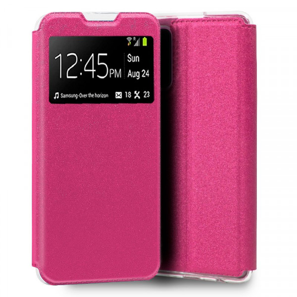 Funda COOL Flip Cover para Xiaomi Redmi Note 11 / Note 11S Liso Rosa D