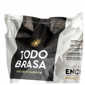 Carbón de encina Todobrasa. Saco de 15 KG.  Pack 2 UDS. H