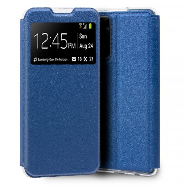 Funda COOL Flip Cover para Xiaomi Redmi Note 11 Pro / Note 11 Pro 5G / Note 12 Pro 4G Liso Azul D