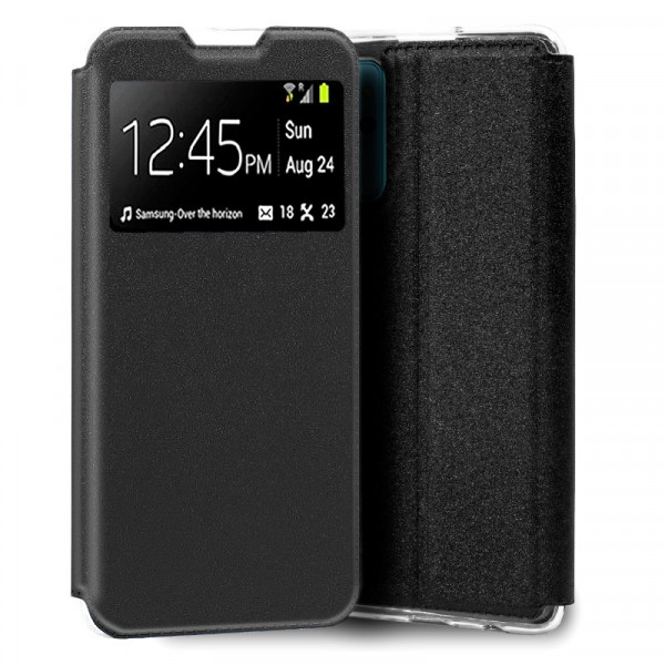 Funda COOL Flip Cover para Realme 9i / Oppo A76 / A96 Liso Negro D