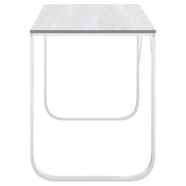 Escritorio de ordenador aglomerado blanco 110x60x73 cm M 4