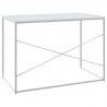 Escritorio de ordenador aglomerado blanco 110x60x70 cm 5