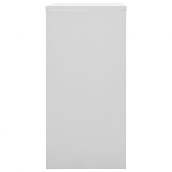 Cacifos 5 pcs 90x45x92.5 cm aço cinzento-claro e azul M 4