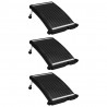 Painéis de aquecimento solar curvos p/ piscina 3 pcs 72.5x46 cm 1