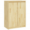 Aparador madera maciza de pino 60x36x84 cm 2