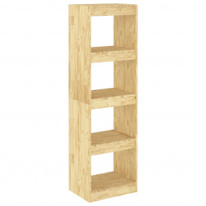 Estantería divisor espacios madera maciza pino 40x30x135.5 cm H