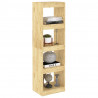 Estantería divisor espacios madera maciza pino 40x30x135.5 cm 4
