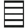 Estantería divisor de espacios madera pino negro 100x30x135.5cm 5