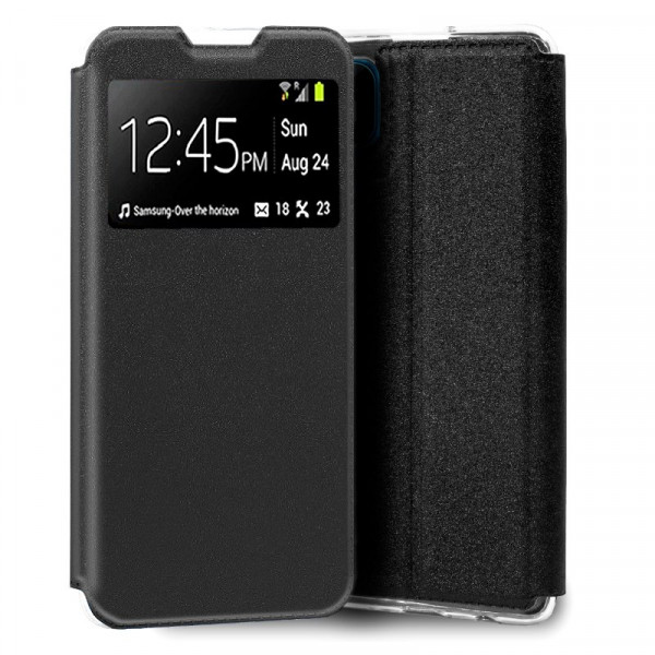 Funda COOL Flip Cover para Realme C11 2021 Liso Negro D