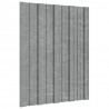 Panel para tejado acero galvanizado plata 36 unidades 60x45 cm 3