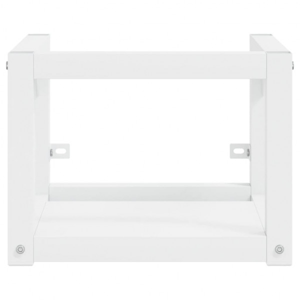Estructura de lavabo suspendido hierro blanco 40x38x31 cm M 3