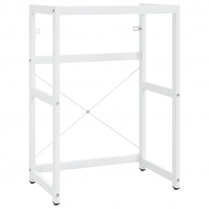 Estrutura p/ lavatório casa de banho ferro 59x38x83 cm branco H