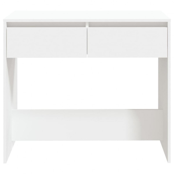 Mesa consola 89x41x76.5 cm derivados de madeira branco M 5