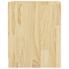 Mesa de cabeceira 35.5x33.5x41.5 cm madeira de pinho maciça 5