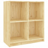 Aparador madera maciza de pino 70x33x76 cm 2