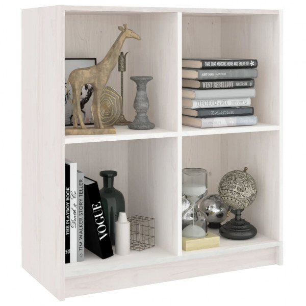 Aparador madera maciza de pino blanco 70x33x76 cm M 4