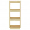Estantería/divisor de espacios madera de pino 40x35x103 cm 5