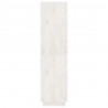 Estante/divisória 80x35x135 cm madeira de pinho maciça branco 5