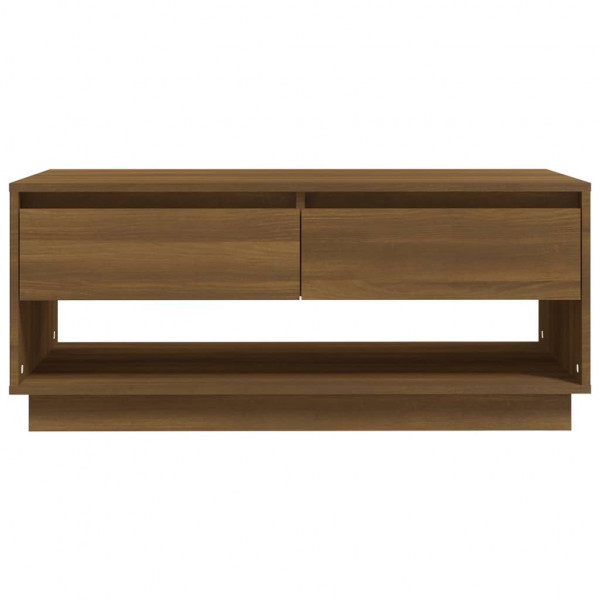 Mesa centro 102.5x55x44 cm derivados madeira carvalho castanho M 4