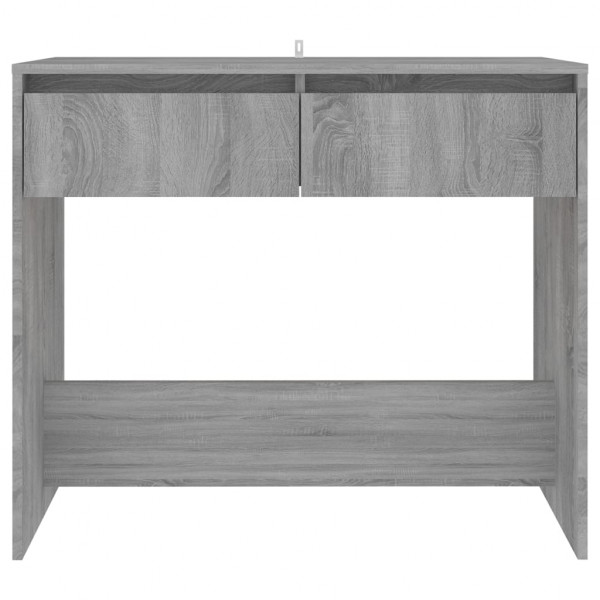 Mesa consola 89x41x76.5 cm derivados de madeira sonoma cinza M 5