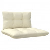 9 pcs conjunto lounge jardim c/ almofadões cor creme pinho 5