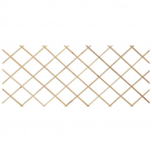 Cercas em treliça 5 pcs 180x80 cm madeira de abeto maciça H