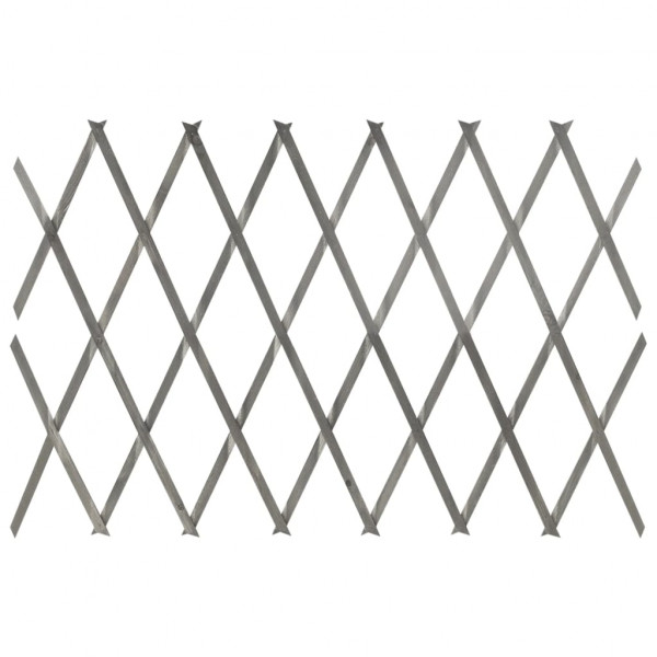 Cercas em treliça 5 pcs 180x60 cm abeto maciço cinzento M 4