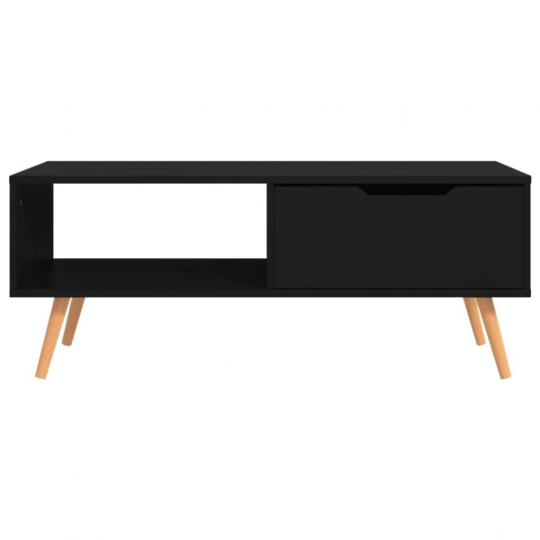Mesa de centro 100x49.5x43 cm derivados de madeira preto M 3