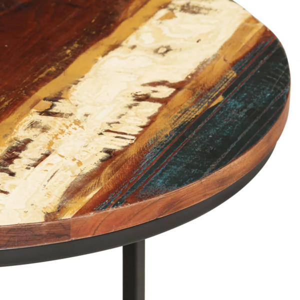 Mesas apilables 2 unidades mesa maciza reciclada M 5