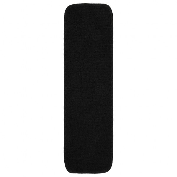 Tapetes antiderrapantes retang. p/ escadas 15pcs 75x20 cm preto M 2