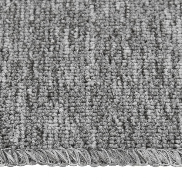 Tapetes antiderrapantes retang. p/ escadas 15pcs 60x25 cm cinza M 3