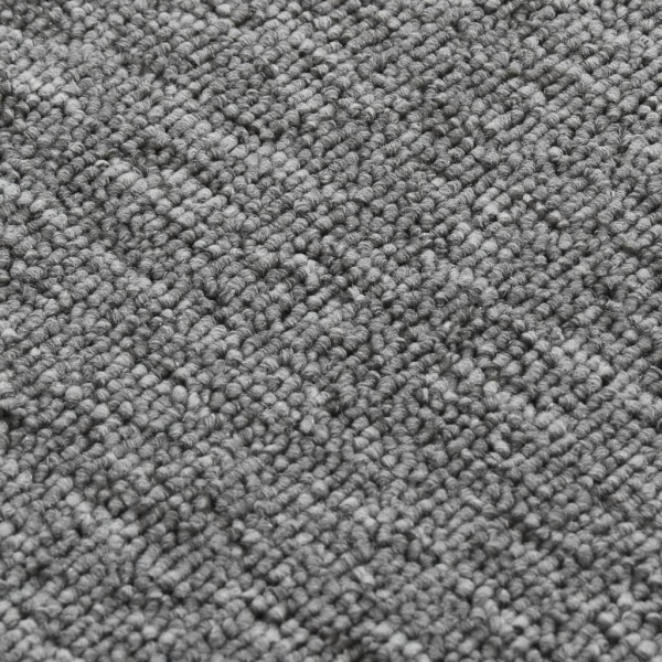 Alfombrillas de escalera 15 uds gris rectangular 60x25 cm M 5