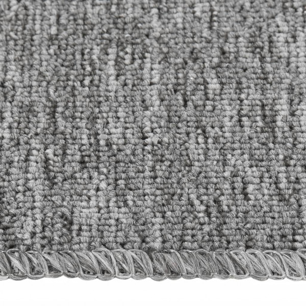 Tapetes antiderrapantes retang. p/ escadas 15pcs 75x20 cm cinza M 3