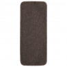 Tapetes antiderrapantes retang. escadas 15pcs 60x25 cm castanho 2
