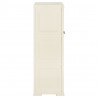 Armario de plástico diseño madera Vanila Ice 79x43x125 cm 3