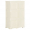 Armario de plástico diseño madera Vanila Ice 79x43x125 cm 4