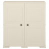 Armario de plástico diseño madera Vanila Ice 79x43x85.5 cm 2