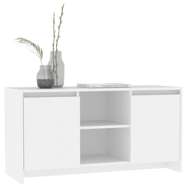 Móvel de TV 102x37.5x52.5 cm derivados de madeira branco M 3