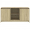 Mueble de TV madera contrachapada roble Sonoma 102x37.5x52.5 cm 5