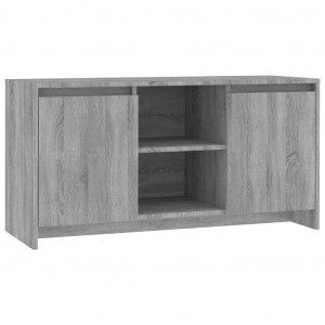 Móvel de TV 102x37.5x52.5 cm derivados madeira sonoma cinza H