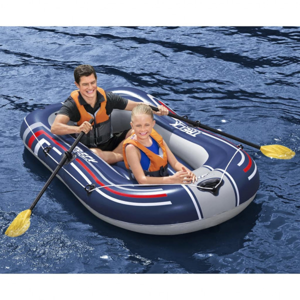 Bestway Barca inflable Hydro-Force con remos y bomba azul M 4