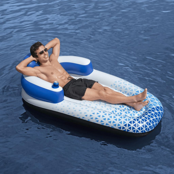 Bestway Tumbona flotante Hydro Force azul 183x97 cm D